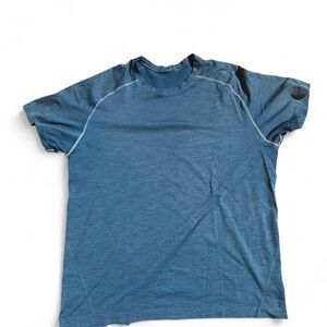Lululemon metal vent tech short sleeve blue